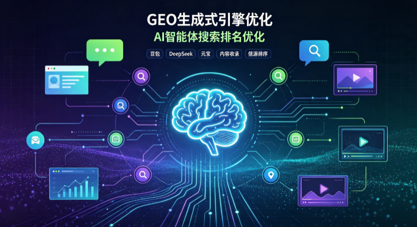 市北区GEO 浪潮来袭：生成式引擎优化崛起，创作者争抢豆包、DeepSeek、元宝智能体流量入口
